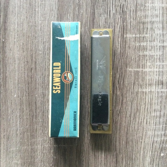 🔥🔥HOST PIC🔥🔥 Vintage Toys Harmonica - Picture 15 of 16